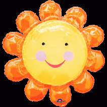 橘色太陽花(08441)(74*74CM)  560.NTD