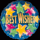 18" 彩色星祝福(A11248)  240.NTD