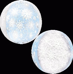 立體圓球- 冰晶雪花(38X40CM)(29401)  560.NTD