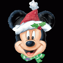 聖誕米奇頭(69X53cm)(#10241)  560.NTD