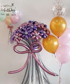 20吋日本泡泡球+球串+捧花 4280.NTD