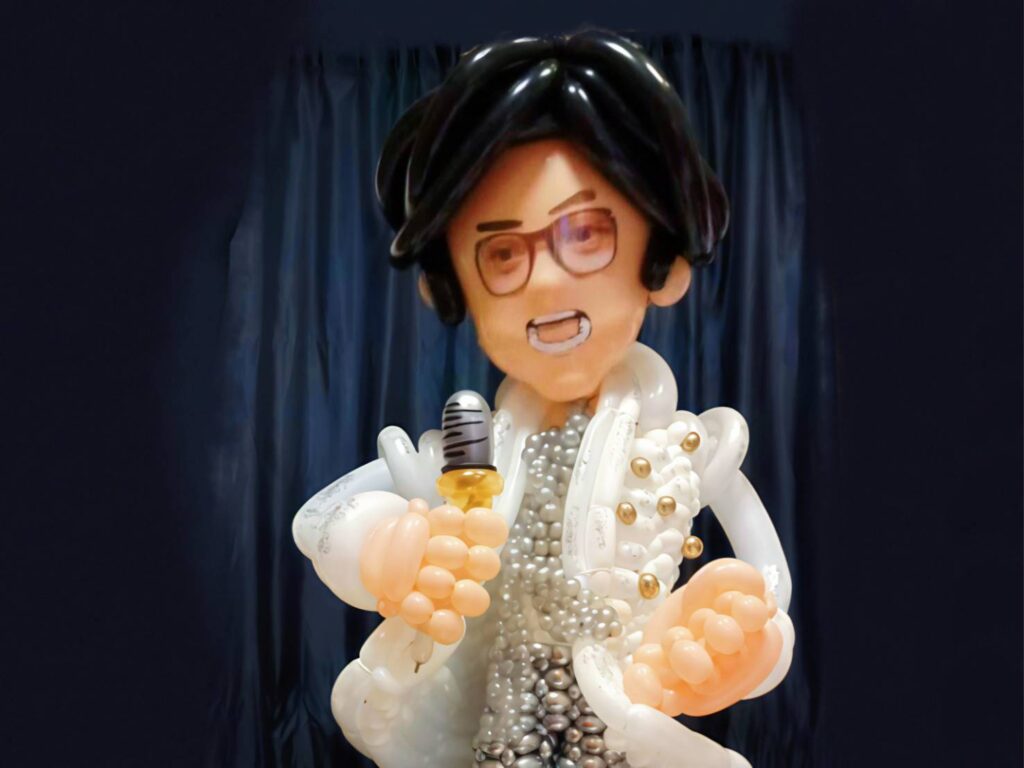 活動氣球佈置 舞台背板布置 節目演出現場設計