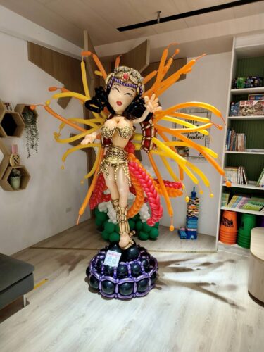 糖果屋氣球生日派對驚喜案例