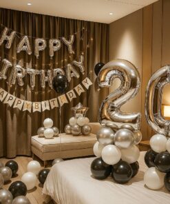 數字柱生日佈置｜編號003