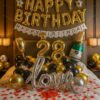 28歲生日派對驚喜氣球佈置